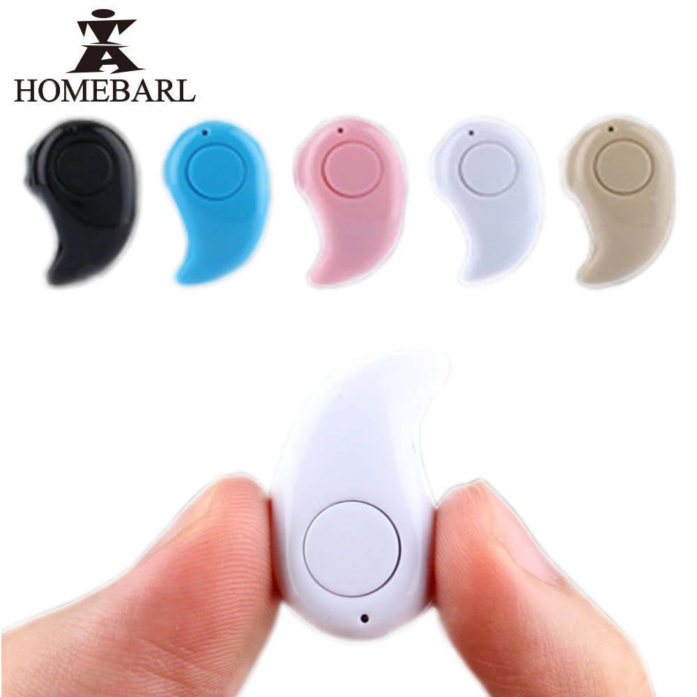 

HOMEBARL Super Mini Wireless Bluetooth 4.0 S530 V4.0 Earphone With Mic Handfree For iPhone Samsung LG Smart Phone 5 Colors 3B4