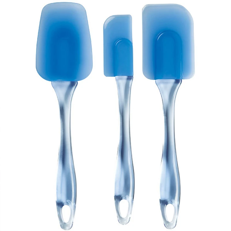 

Free shipping Wilton 3Set Cream scraper/ silica gel scraper/ cake spatula/ stripping, stirring knife/ baking tool