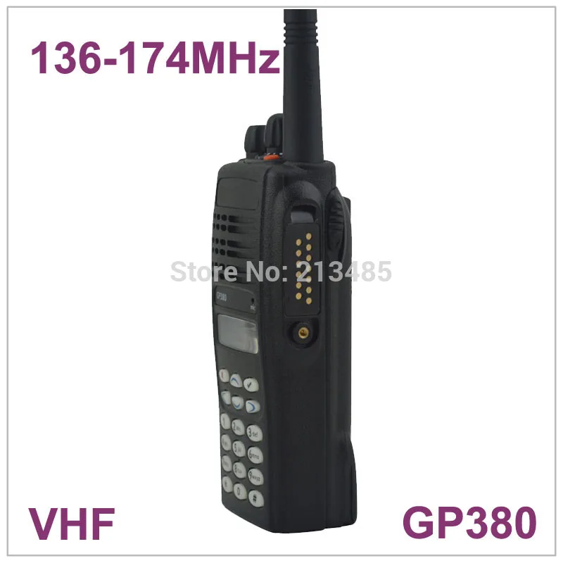 Walkie Takie GP380 VHF 136-174MHz профессиональное Портативное двухстороннее радио