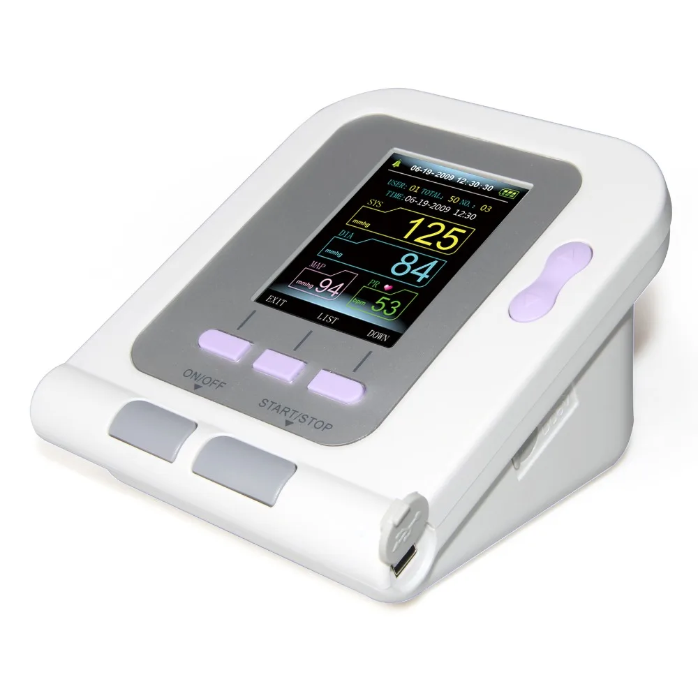 Digital Blood Pressure Monitor NIBPAdult+Child+Pediatric+SWSphygmomanometer CONTEC08A Portable