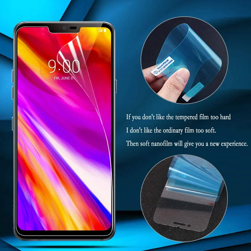 

Kardeem Nano Explosion-proof Film Foil For Moto G5 G4 E5 Plus Screen Protector For Moto E4 E5 Play Film (Not tempered glass)