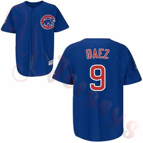 2015 New Arrival 9 Javier Baez jersey Chicago Cubs Baseball