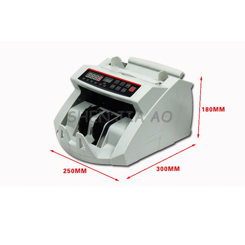 Bill Counter 110V / 220V Money Counter Suitable For EURO US DOLLAR Etc. Multi-Currency Compatible Cash Counting Machine 1PC