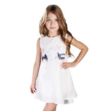 ChildDkivy/платье для девочек от 2 до 8 лет, детская одежда г. Летнее платье принцессы vestido infantil, Детские вечерние платья