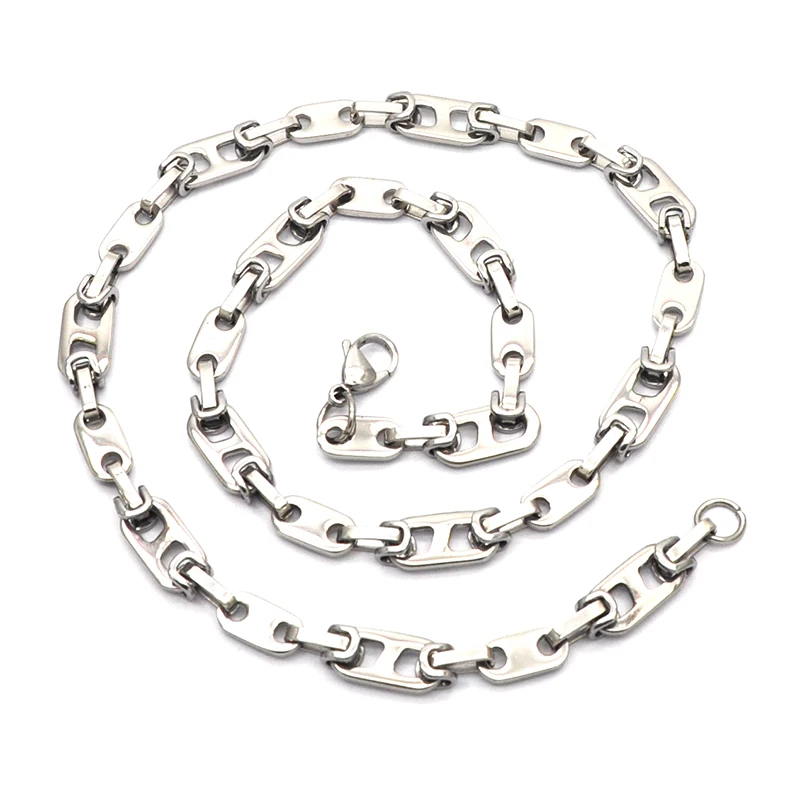 

simple necklace jewelry wholesale stainless steel unisex necklace personalized design square shape necklace for gifts N04192