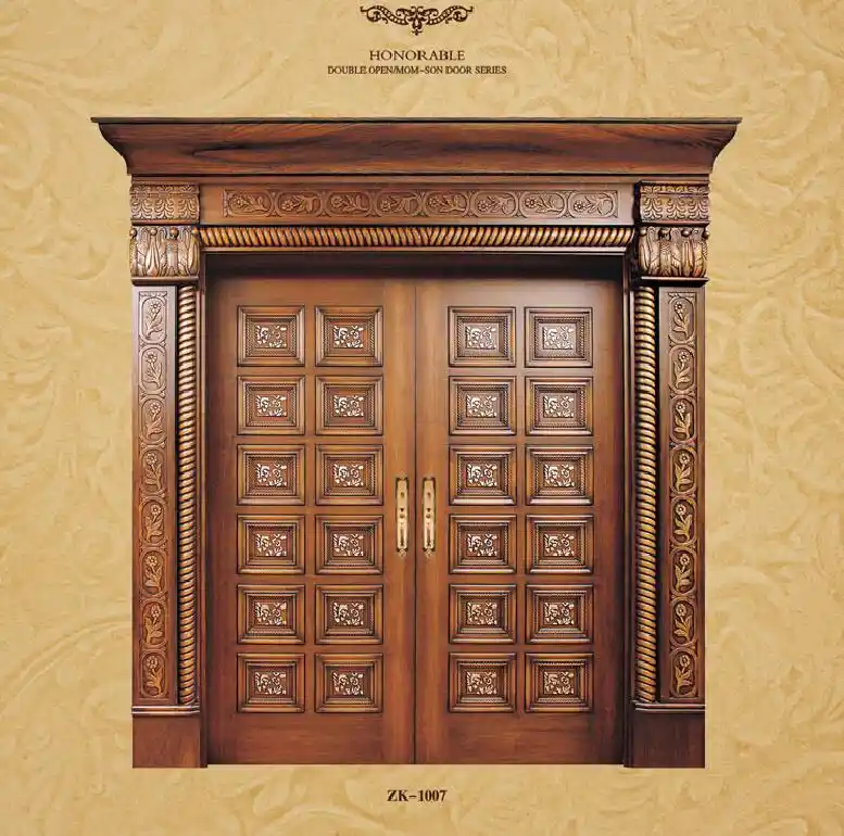 2019 Neue Design Schwingen Turen Innen Massivholz Turen Antiken Holz Entry Turen Zk1007 Turen Aliexpress