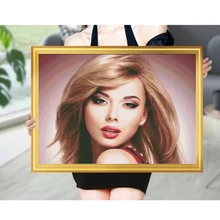 Фото на заказ сделать свой собственный Круглый Алмазная картина вышивка крестиком Алмазная мозаичная картина круглое Винтажное кольцо