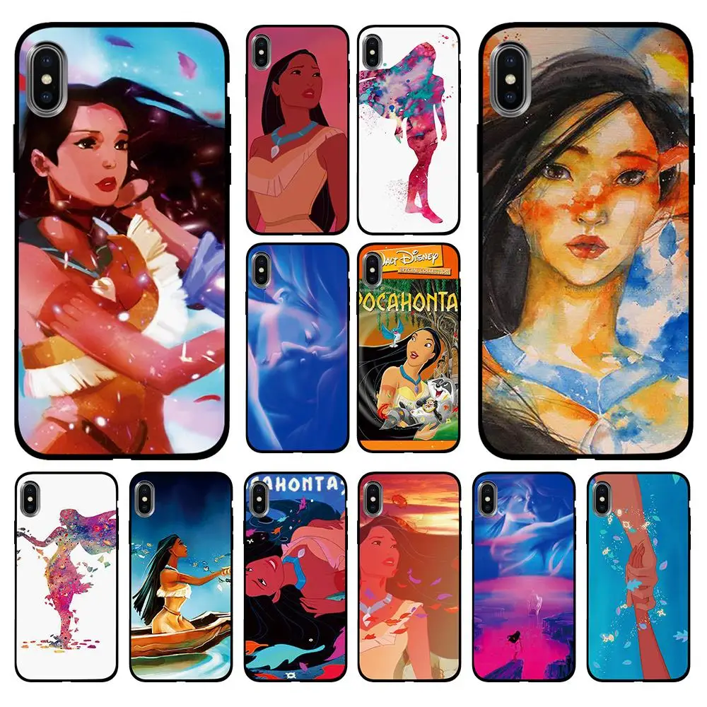 POCAHONTAS Мягкий ТПУ чехол для Apple iPhone 6 6S 7 8 Plus 5 5S SE X XS MAX XR силиконовые чехлы |