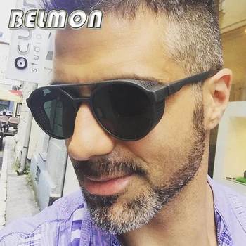 

Steampunk Sunglasses Men Women 2018 Luxury Brand Designer Sun Glasses For Male Female Unisex Steam Goggles UV400 Oculos de RS280