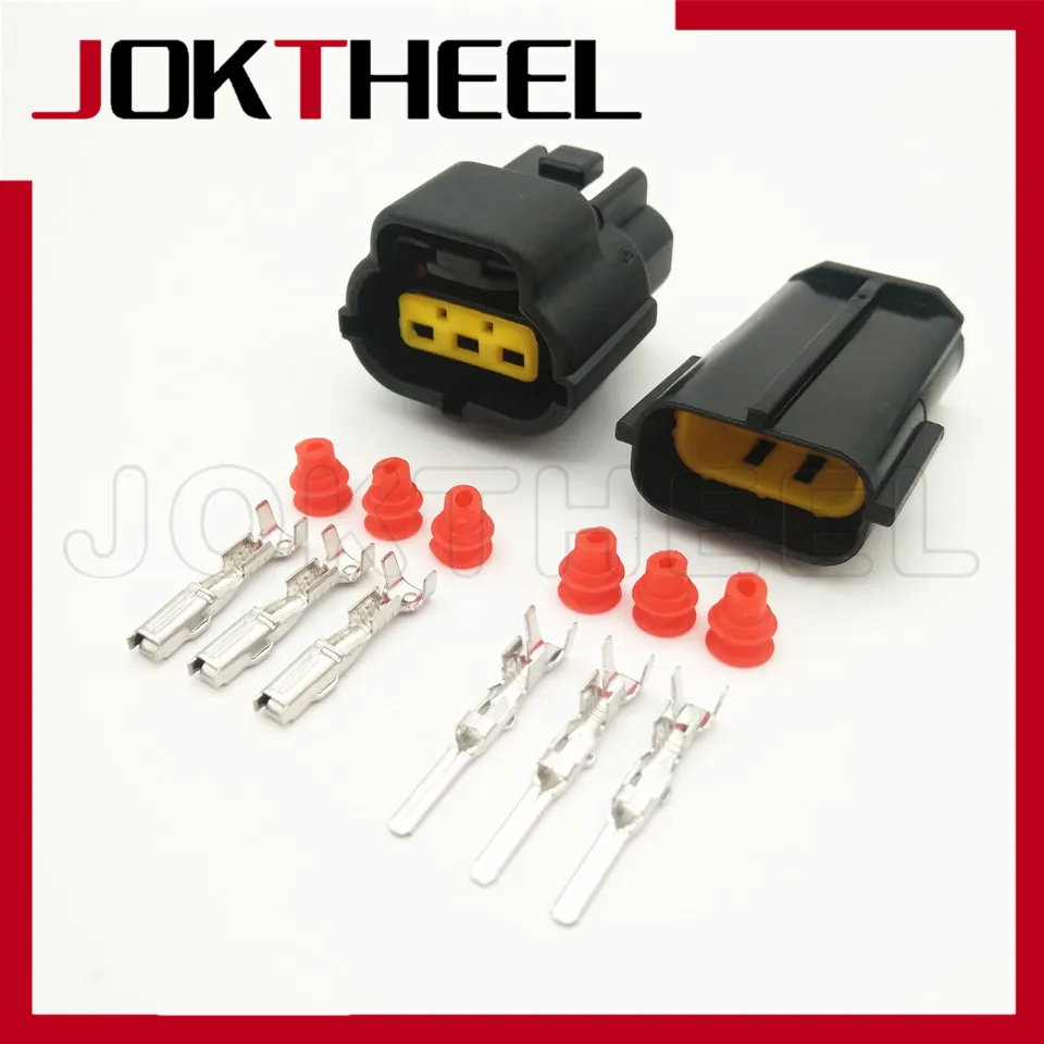 Female Male 20 Set//lot 2P 2.8 Wire Sealed Wire Plug Car Automotive Connectors
