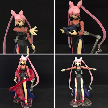

Anime Sailor Moon figure Dark Princess Tsukino Usagi Movable PVC action figure collection model toy