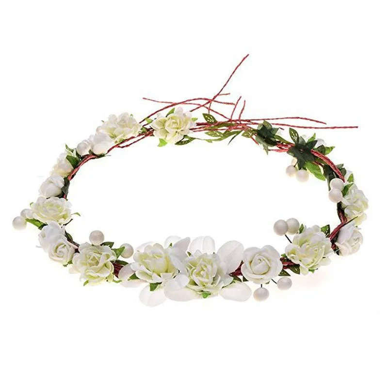 1 шт./лот Модная бижутерия для девочек Hairbands для женщин ручной работы головной убор PE и Ткань Цветы для невесты свадебные Hairdress