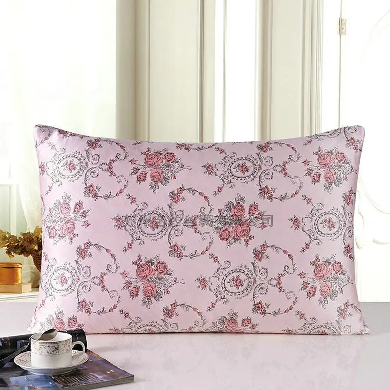 

Mulberry silk 16 momme double-sided printed pillowcase 100% silk pillowcase American pillowcase 51x76cm