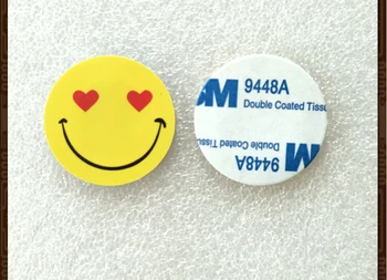 

500pcs CUID card CUID access card CUID elevator card UID anti-metal anti-magnetic stickers CUID mobile phone sticker