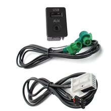 Biurlink AUX/переключатель USB аудио кабель-адаптер для BMW Z серия e88 E90 E90LCI E91 E91LCI серии 3X5X6