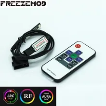 FREEZEMOD для блока водяного охлаждения 12 В RGB жесткий светильник поддерживает RGB пульт дистанционного управления AURA sync. RGB-D3