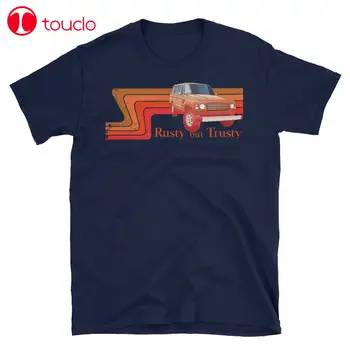 

Toyo Landcruiser Fj60 Distressed Rusty But Trusty Distressed Retro T-Shirt 2019 T Shirts Men 100% Cotton Cool Tees Sweatshirt