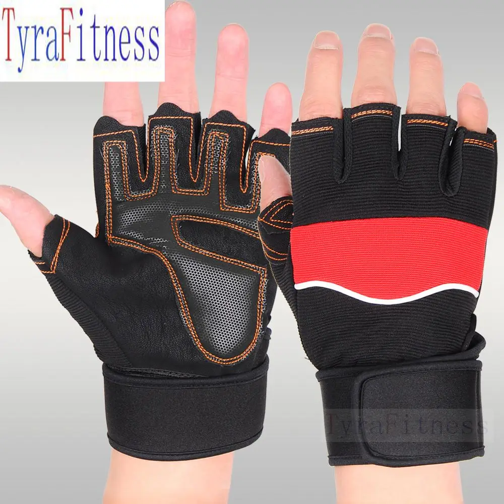 Details about &nbsp;Bodybuilding Dumbbell Fitness Barbell Weightlifting Gym Gloves Adults Breathable