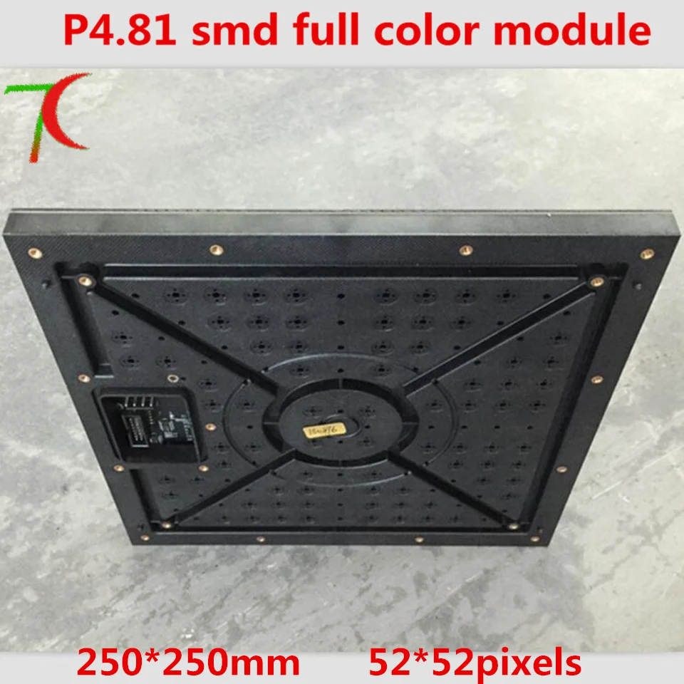 

P4.81 full color module for rental cabinet,can use be as P4, SMD,13scan,43624dot/sqm