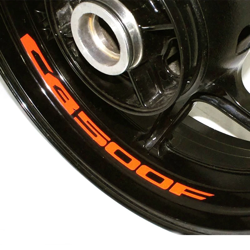 

Motorcycle Wheel Sticker Decal Reflective Rim Bike Motorcycle Suitable for HONDA CB500F CB 500 F