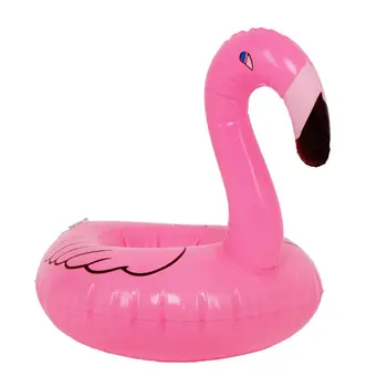 

1:6 Mini Pink Inflatable Swimming Ring Flamingo Lifebuoy DIY Dollhouse Accessories For Barbie Doll Kids Bathing Toy
