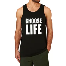 Loo show choose Life Wham Винтаж Ретро 80 s тренировки майка Для мужчин