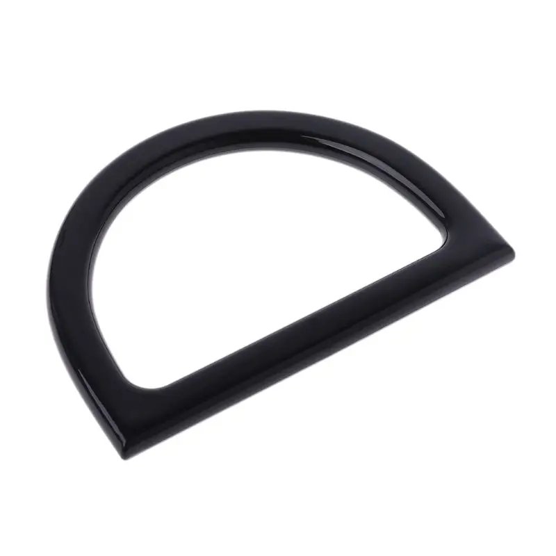 577-Black Каучуковая рукоятка Замена DIY сумки из натуральной кожи кошелек делая мешок хозяйственная сумка аксессуары - Цвет: 577-Black