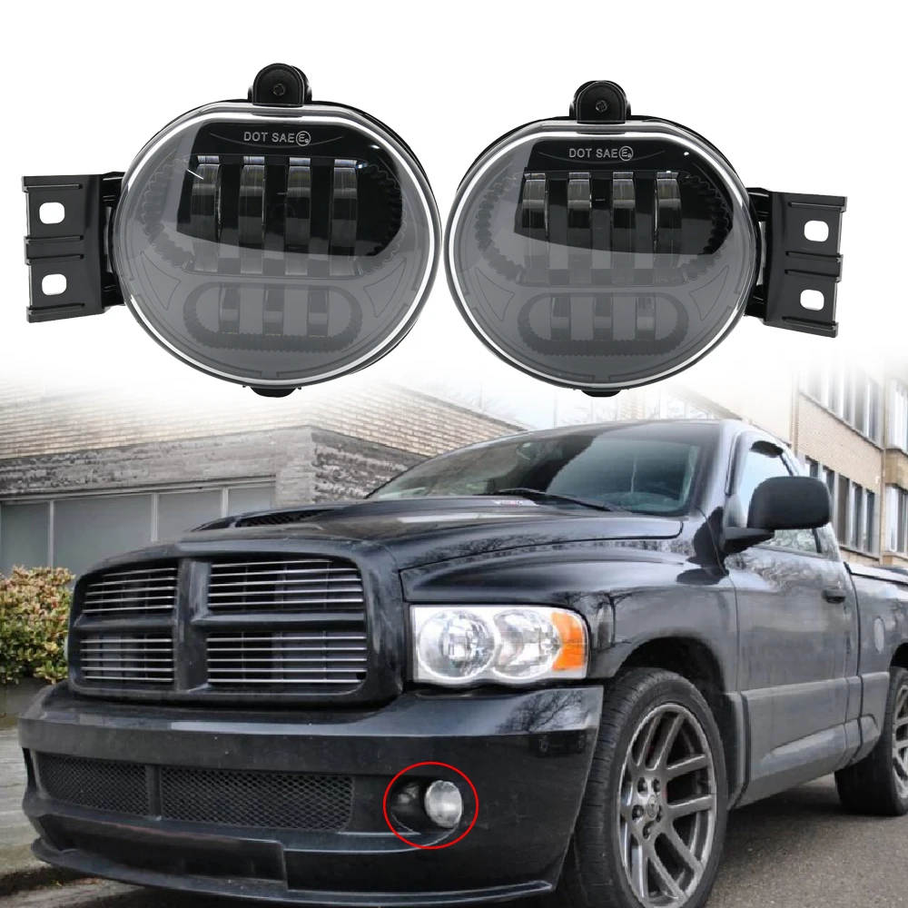 Пара противотуманных фар для 2002-2008 Dodge Ram 1500 2500 3500 /2004-2006 Durango Противотуманные фары