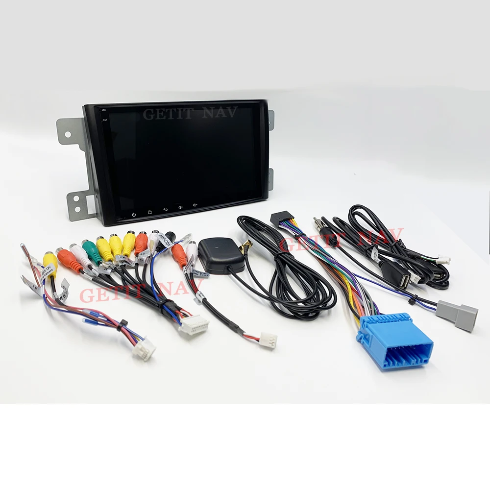 Best 2 Din Android 9.0 Car DVD Player for suzuki grand vitara 2007 - 2013 multimedia stereo with BT WIFI GPS Radio 7