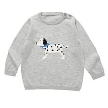 2017 winter boys sweaters long sleeve thicken children’s clothes knitted pullover baby boy sweaters for boys Thicken Sweater Dog