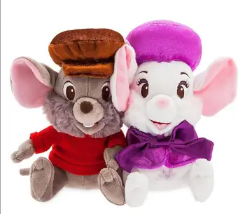

Official 2018 Miss Bianca and Bernard The Rescuers Plush Set - 7"