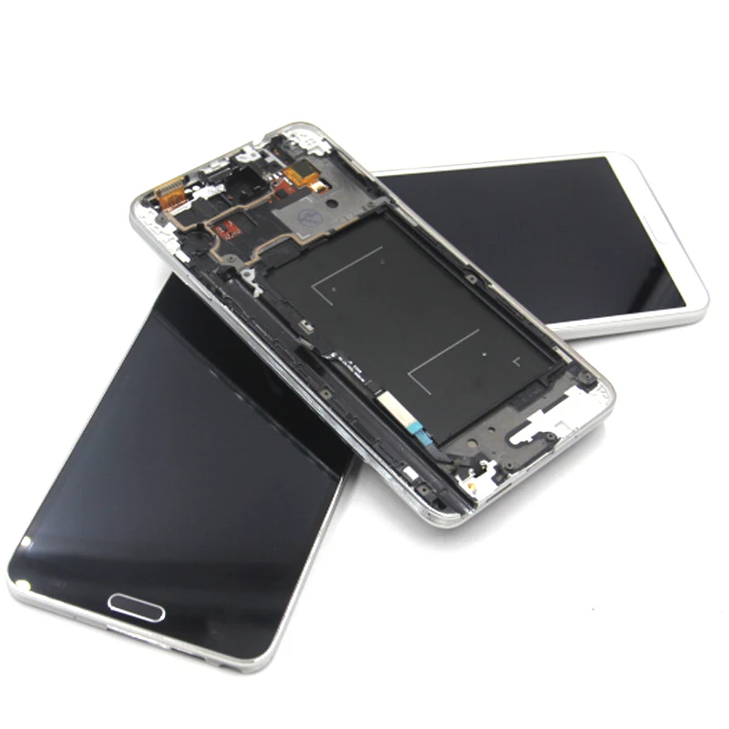 N9005 экран для Samsung Galaxy Note 3 ЖК дисплей сенсорный дигитайзер Сенсорное стекло в