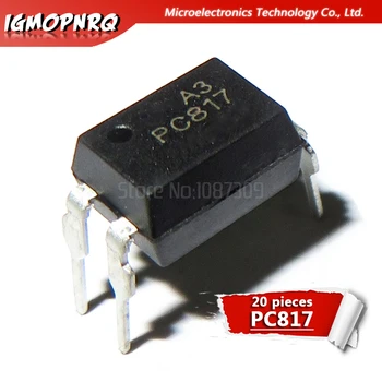 

20PCS PC817B DIP4 PC817-B DIP PC817 B new and original IC