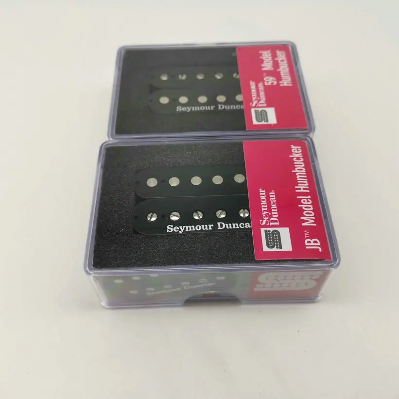 Seymour Duncan SH1n 59 и SH4 JB Модель 4C хамбакер звукосниматель гитары Набор звукоснимателей черный