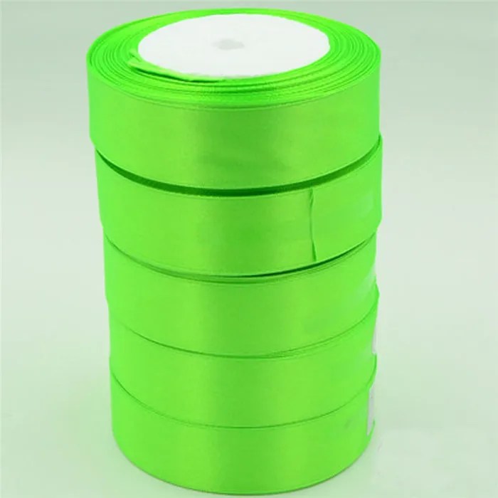25mm apple green ribbon