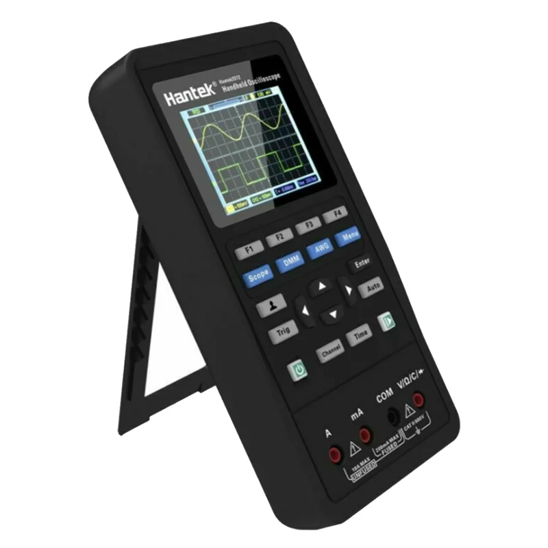 

2C42 Handheld Digital Multimeter Tester Kit Oscilloscope+Signal Generator+Multimeter Set LCD Display 2CH+DMM Test Meter Tools