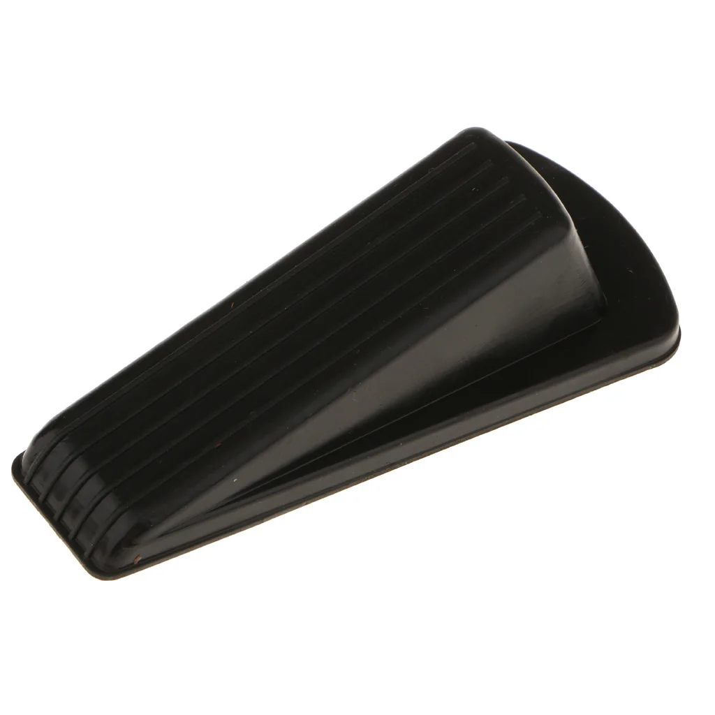 Rubberish Door Stop Doorstopper Interior Floor Doorstop Door Jammer Door Catcher Brown/Black/White