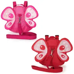 2019 Детский рюкзак с бабочкой для прогулок, рюкзак для малышей с вожжи-ходунки, милые мини-рюкзаки для детей