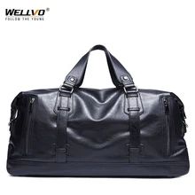 Мужская Дорожная сумка высокого качества из искусственной кожи, Сумка с круглой ручкой, сумка через плечо, сумка через плечо, новинка XA97WC
