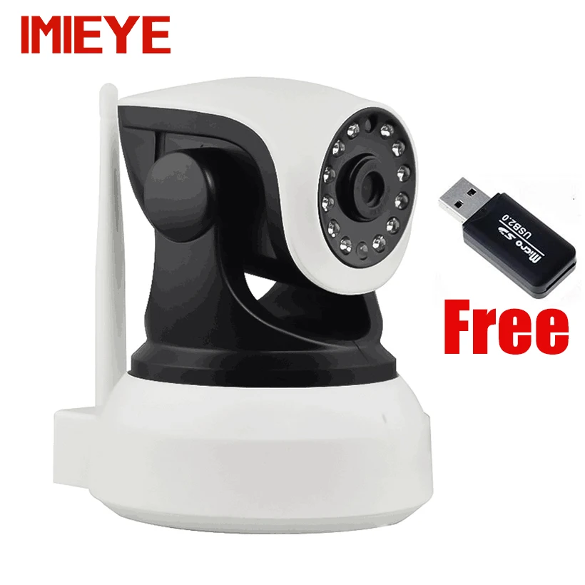 IMIEYE HD 720P IP camera wireless wifi cctv night vision P2P webcam TF card PTZ Onvif ip kamepa wi-fi security surveillance cam