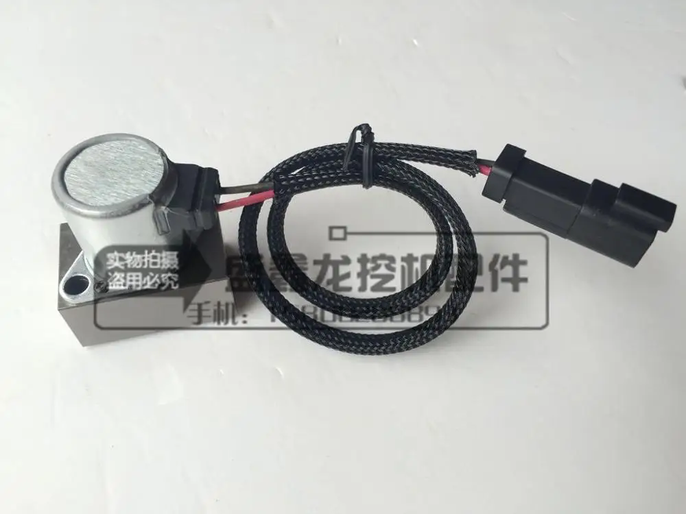 Excavator parts, Komatsu PC200-7/220/230-7, 8 main pump, solenoid valve, hydraulic pump,