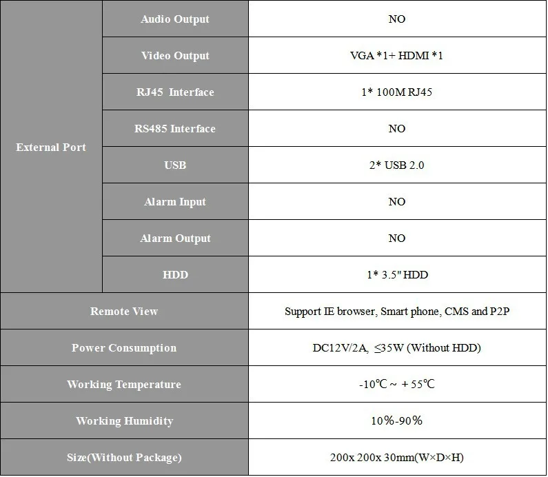 HJT 8CH 1080P NVR H.264 сетевой видеорегистратор для безопасности идеальная Поддержка системы видеонаблюдения IP камера Простая установка Удаленный просмотр P2P