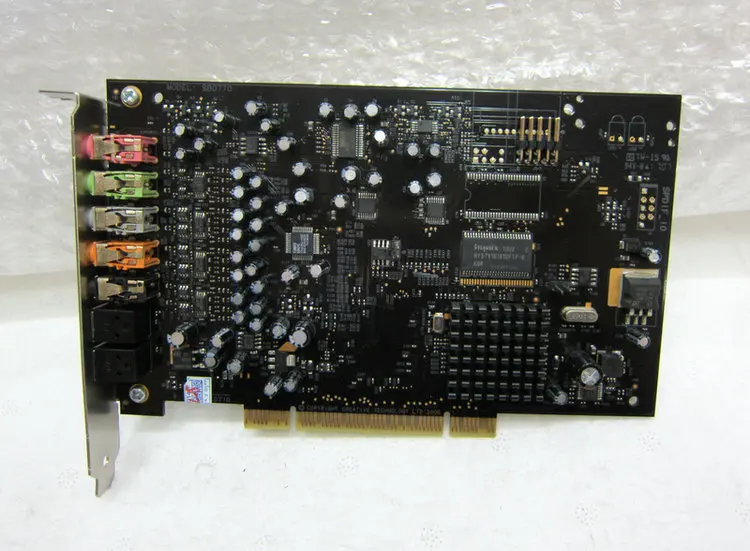 สำหรับการ์ดเสียง7.1 X-Fi Xtreme ที่สร้างสรรค์ SB0770เสียงเพลงการ์ด.