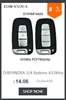 Djbfandea 434 МГц автомобиля смарт дистанционные брелки для ключей для Ленд Ровер Range Rover Sport(Land Rover Range Rover Sport Evogue LR4 класса люкс 2010 2011 2012 2013