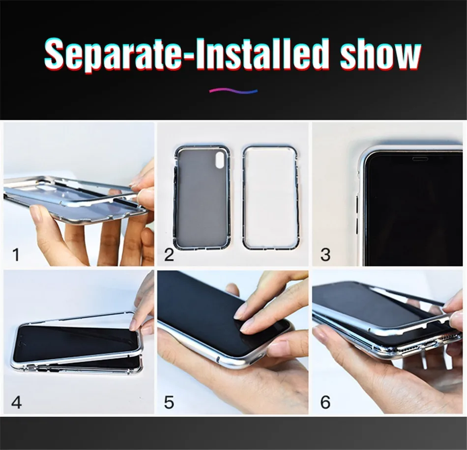 iphone x xs max Magnetic case 12