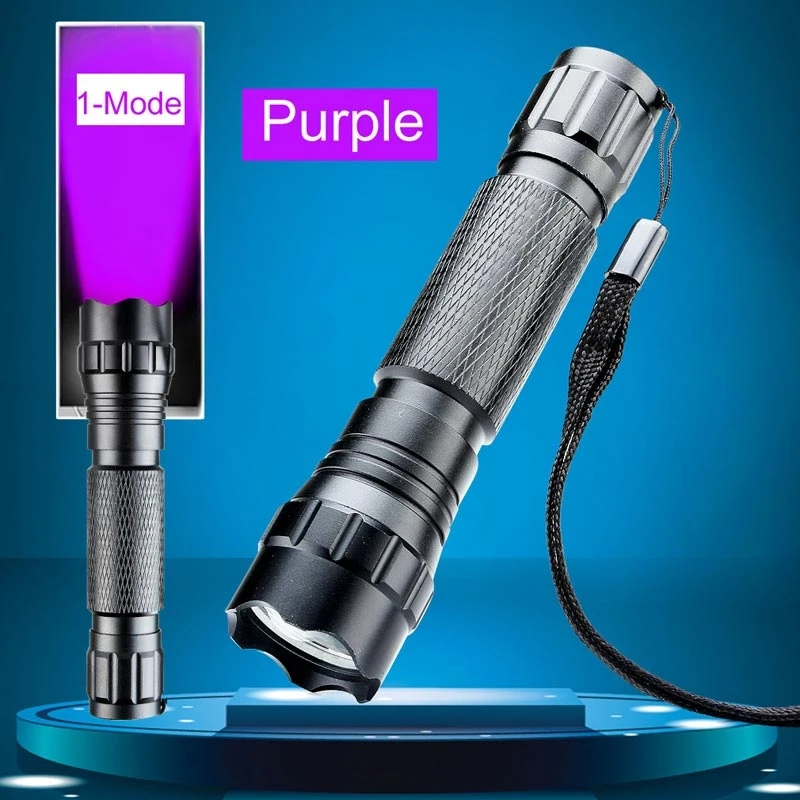 

Best Quality WF-501B 3W 300 Lumen UV Ultraviolet Luxeon LED Waterproof Flashlight Torch Lamp light For Outdoor activities