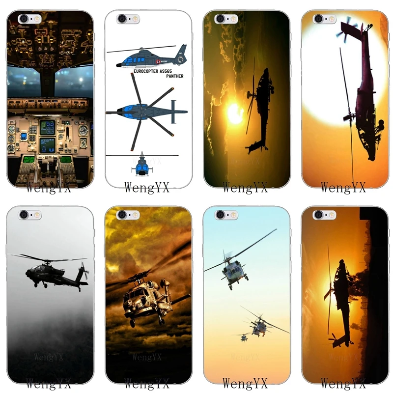 

Army Helicopters Flight Sunset Slim silicone Soft phone case For iPhone 4 4s 5 5s 5c SE 6 6s plus 7 7plus 8 8plus X