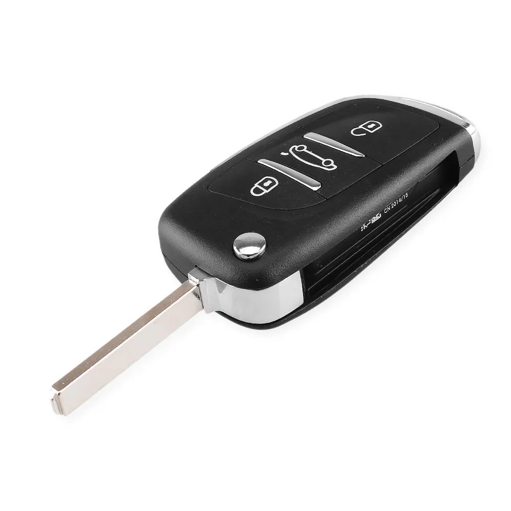 KEYYOU ключ чехол для Citroen C2 C3 C4 C5 C6 C8 VA2 изменение флип ключ дистанционный ключ чехол 3 кнопки дистанционного автомобиля символ CE0536