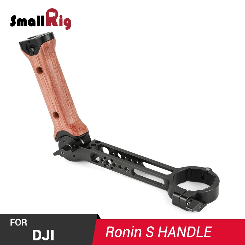 

SmallRig DSLR Camera Rig Handgrip for DJI RoninS Comes With Cold Shoe Mount for Microphone or Monitor Mount BSS2314