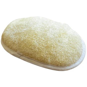 

Natural Luffa Loop Bath Scrub Bath Towel Luffa Pulp Scrub Back Skin Bath Ball Scrub Mud Body Cleaning Massage Body Brush Loofah